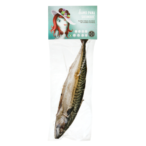 Karštai rūkyta skumbrė ŠAMŪKIS, 1 kg