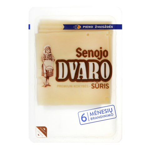 Fermentinis sūris SENOJO DVARO, 45%, 150 g