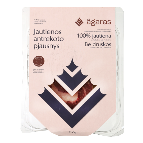 Jautienos antrekoto pjausnys AGARAS, 260 g