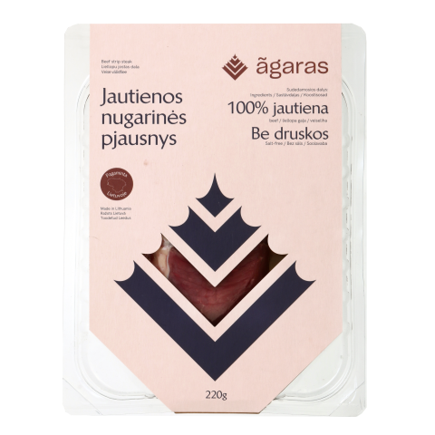 Jautienos nugaros pjausnys AGARAS, 200 g