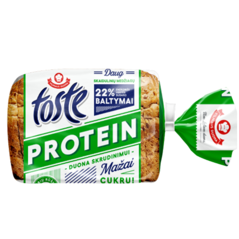 Duona skrudinimui TOSTE PROTEIN, 380 g