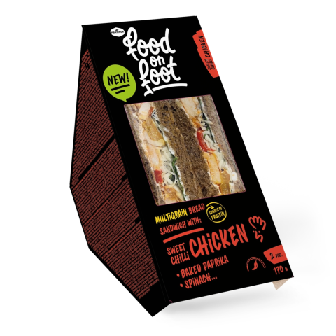 Sumušt. su saldž. višt. FOOD ON FOOT, 170 g