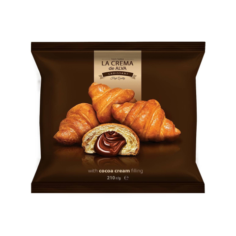 Kruasanas su kakavos kremo įdaru, 210 g