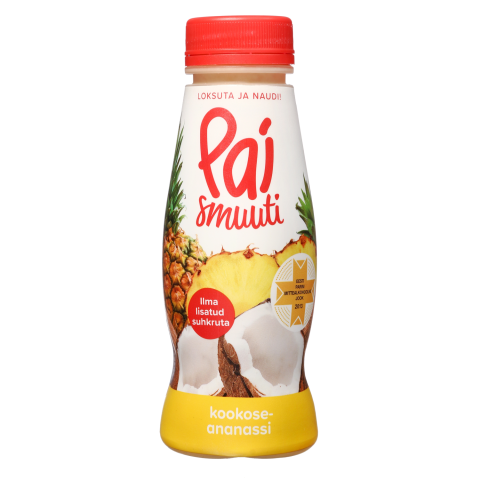 Kokosų ir ananasų sultys PAI SMOOTHIE, 280 ml