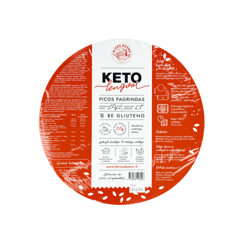 Picos pagrindas KETO LENGVAI BIRŽŲ DUONA,300g