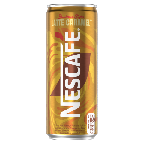 Šalta kava NESCAFE CARAMEL LATTE, 250 ml