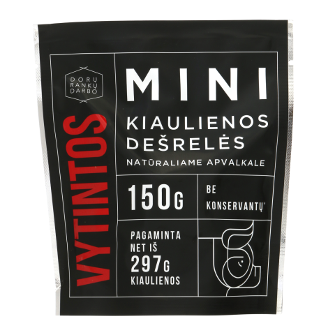 Vytintos kiaulienos MINI dešrelės, 150 g