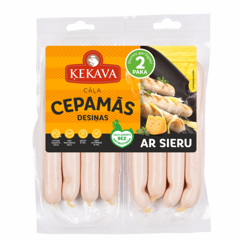 Cāļa cepa. desiņas Ķekava ar sieru 0,4kg