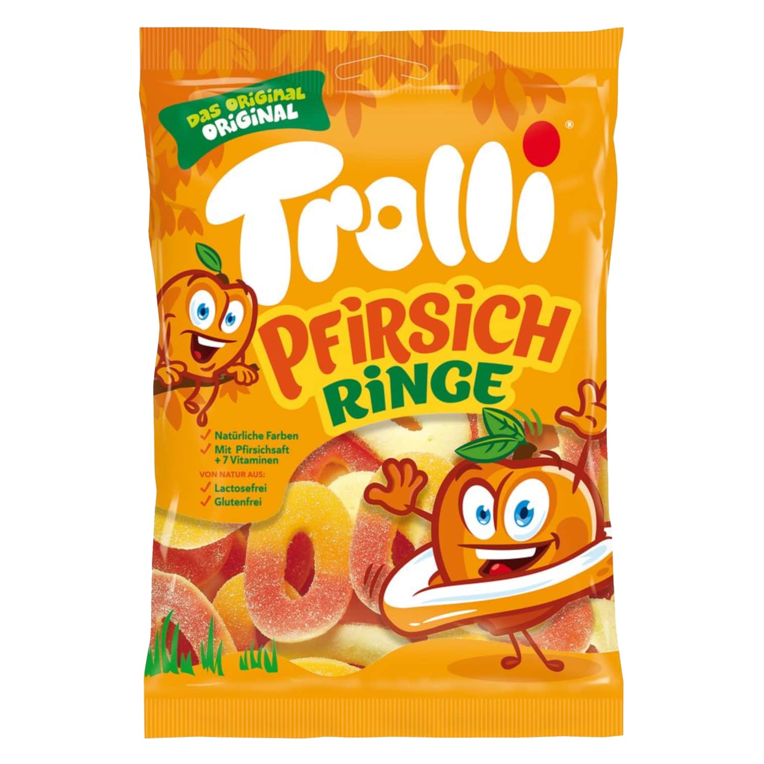 Želejkonfektes Trolli persiku gredz.200g