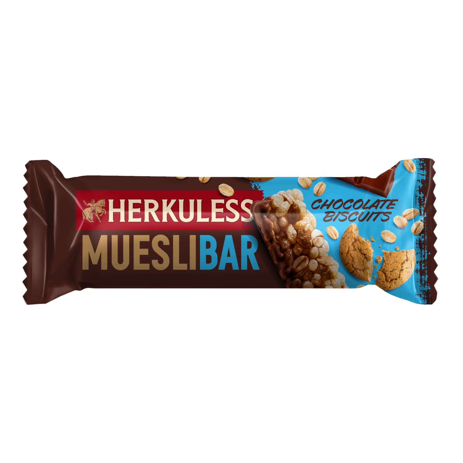 Musli batoniņš Herkuless ar šok. un cep. 25g