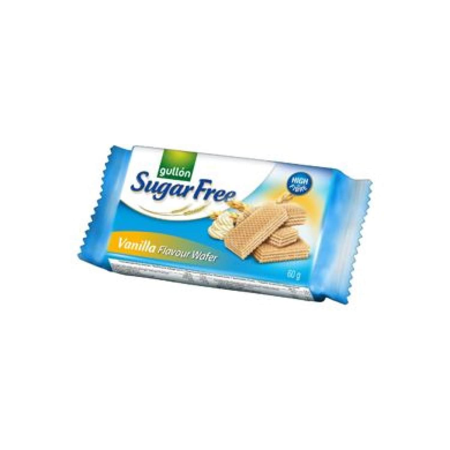 Vafeles Gullon ar vaniļas pild. bez cuk. 60g