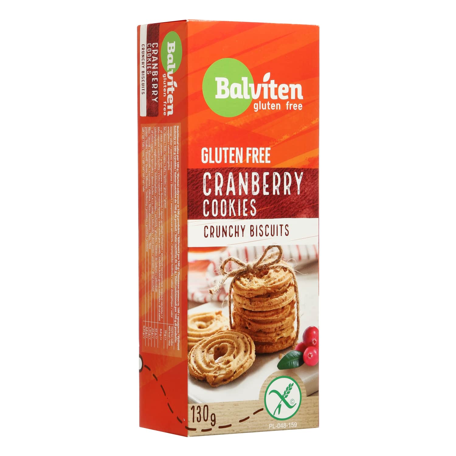 Liivataignaküpsised jõhvikatega 130g