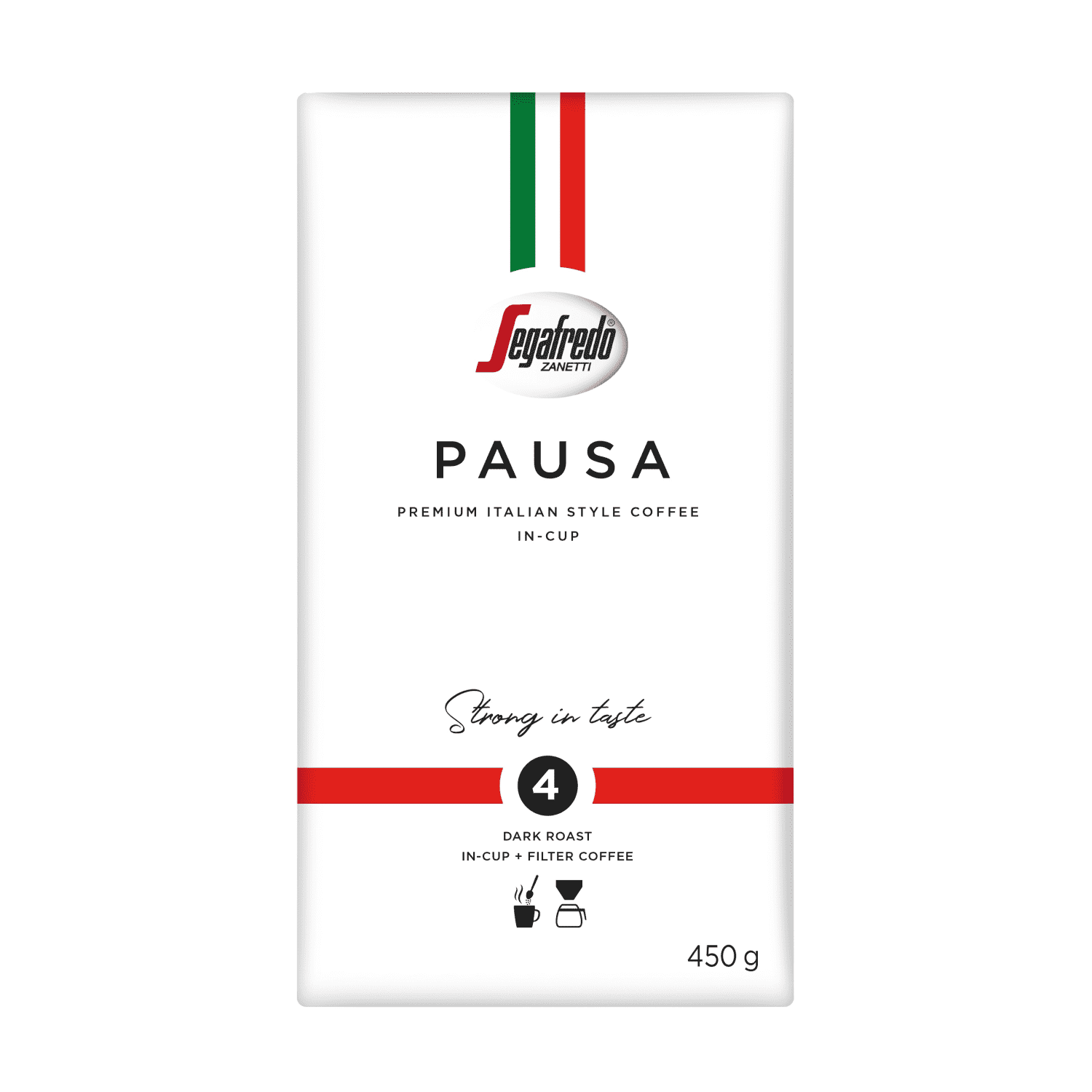 Maltā kafija Segafredo Pausa InCup 450g