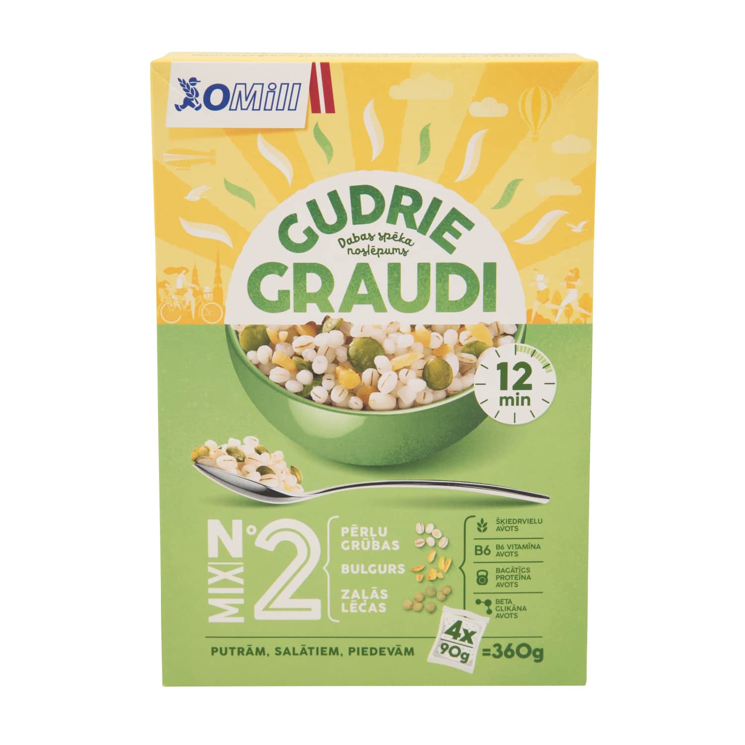 Mais. Gudrie Graudi grūbu-bulgura-lēcu 360g