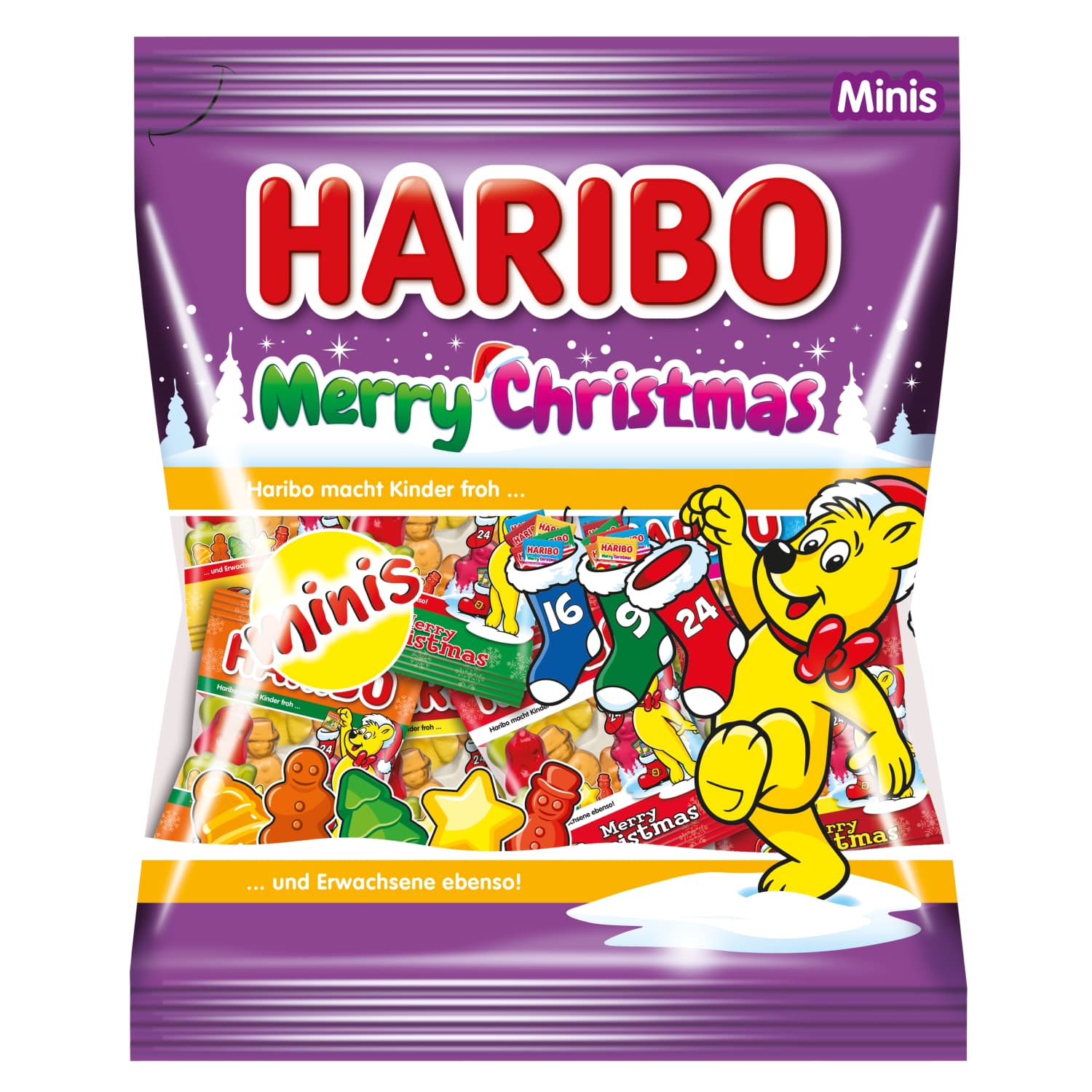 Želejkonfektes Haribo Merry Christmas 250g