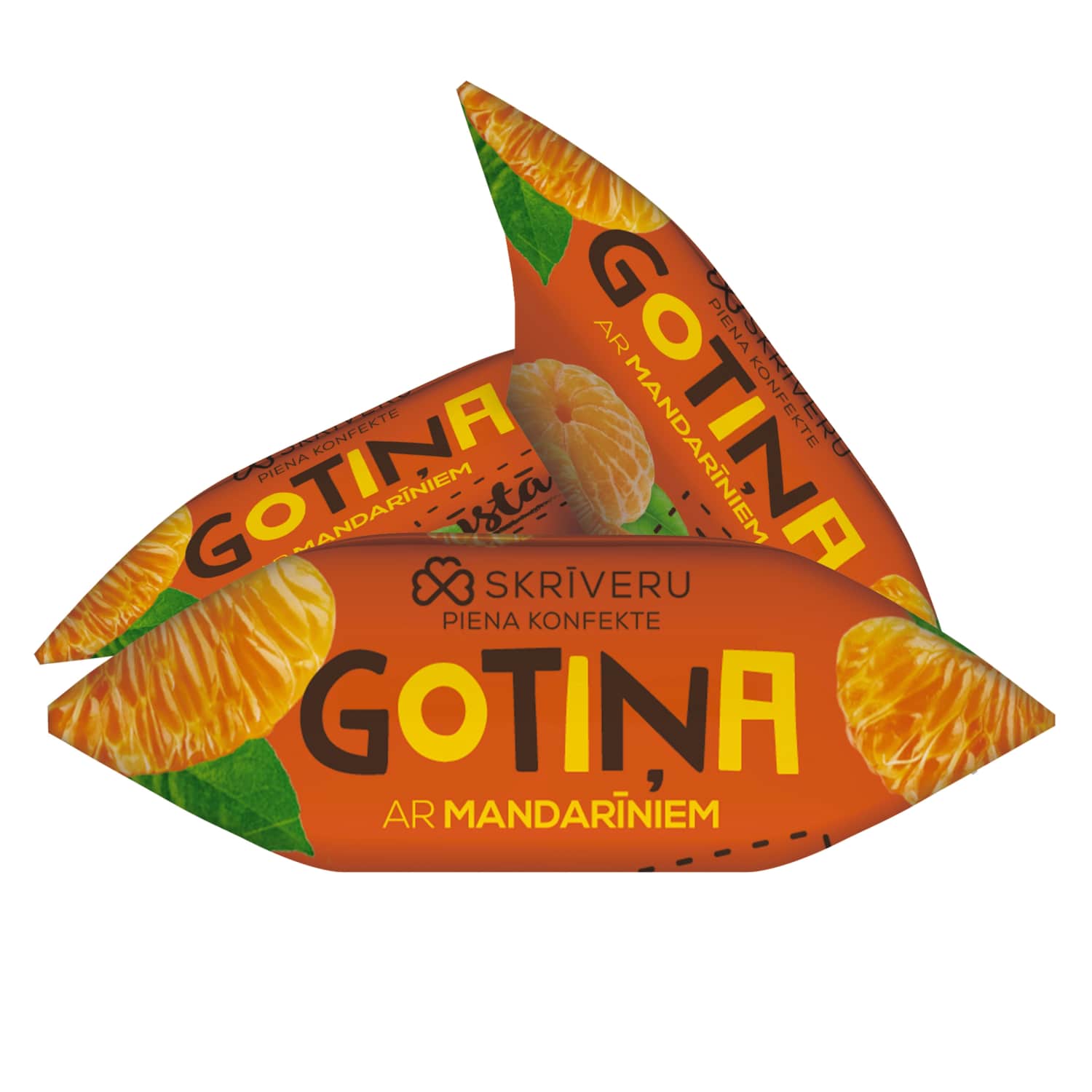 Konfektes Skrīveru Gotiņa ar mandarīniem kg