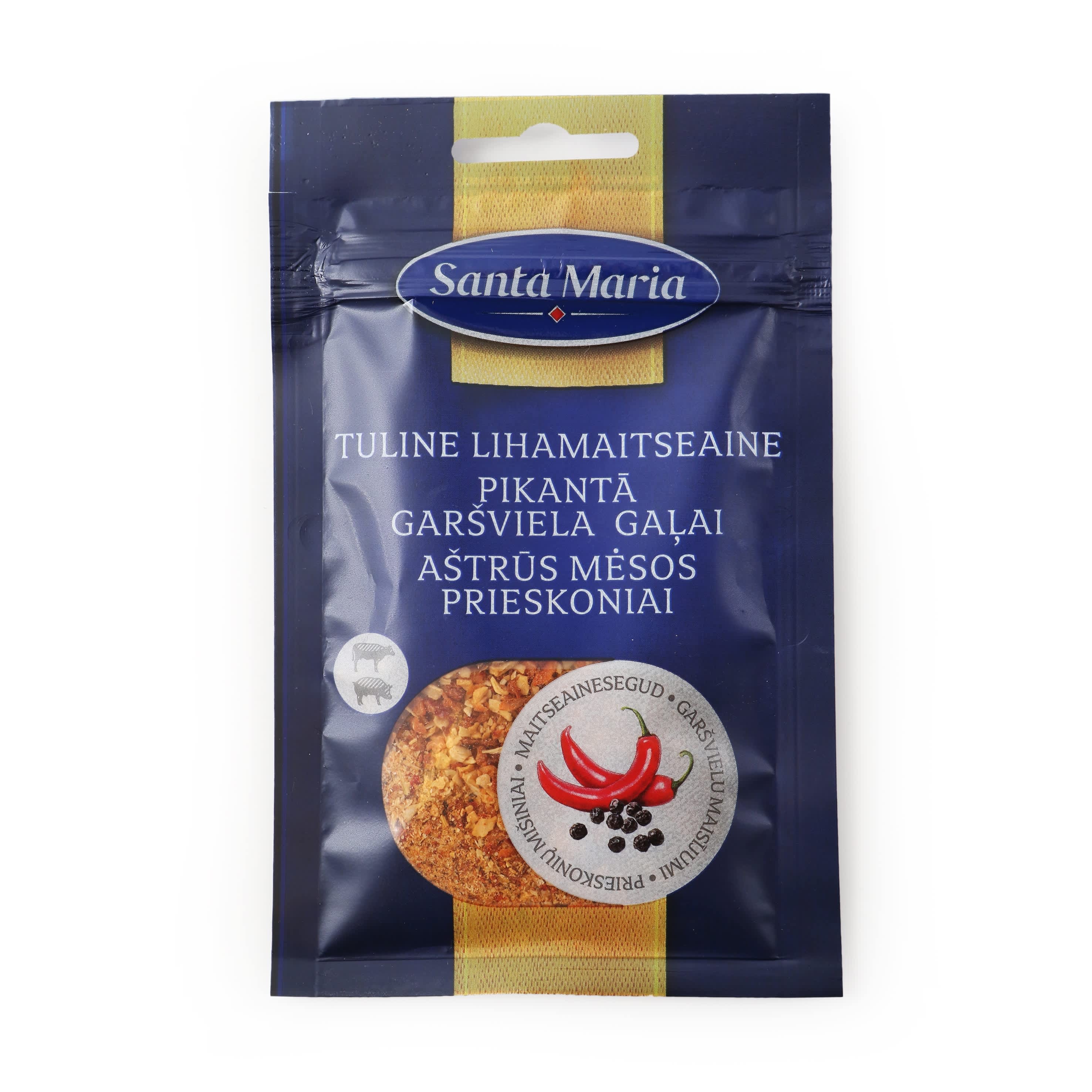 Garšviela Santa Maria gaļai pikantā 20g