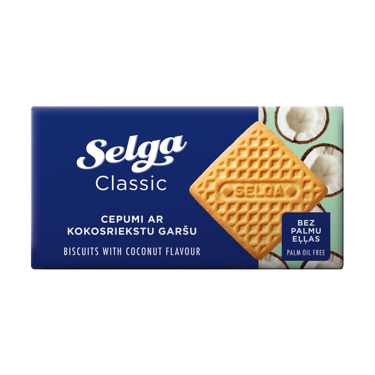 Cepumi Selga ar kokosriekstu garšu 180g