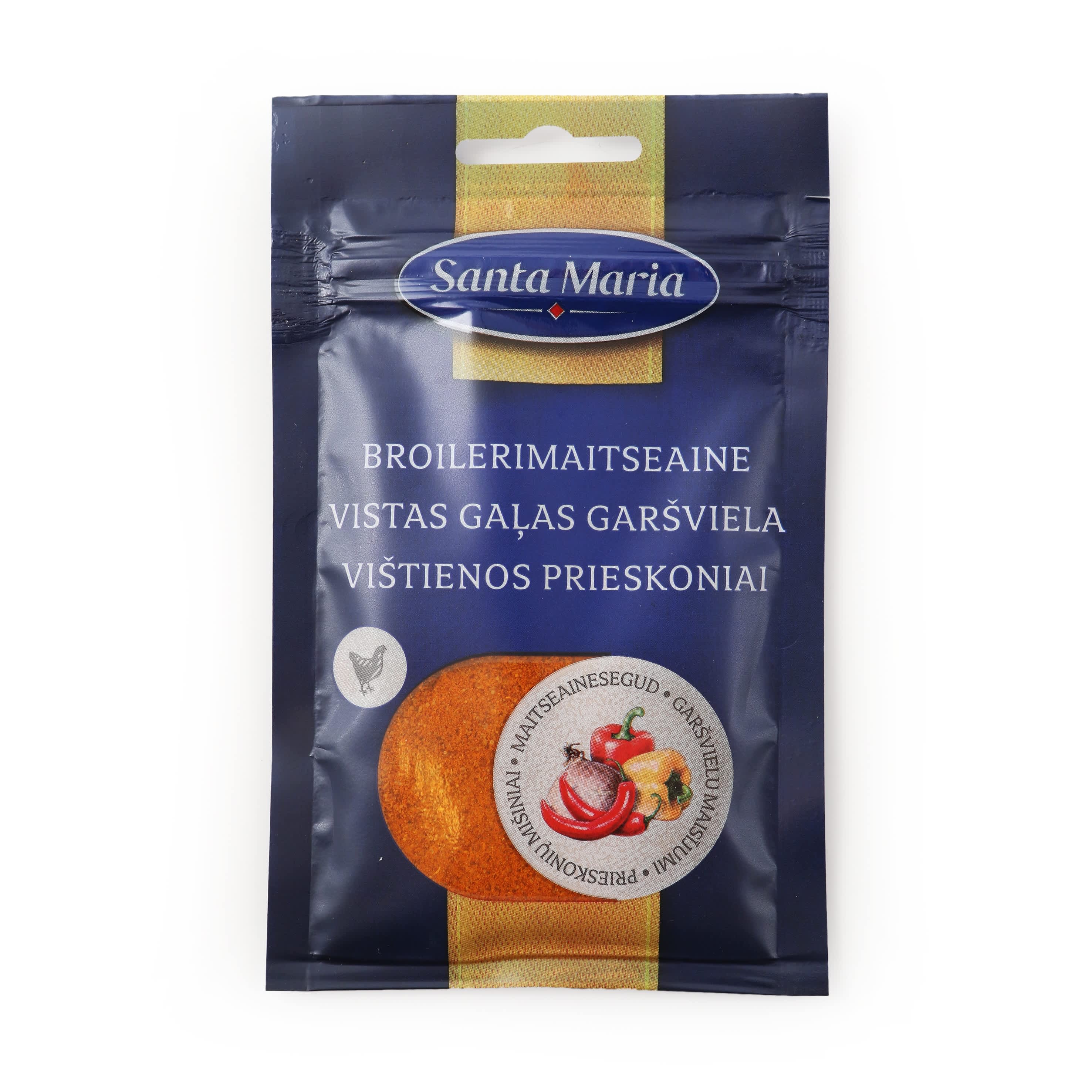 Garšviela Santa Maria vistas ēdieniem 30g