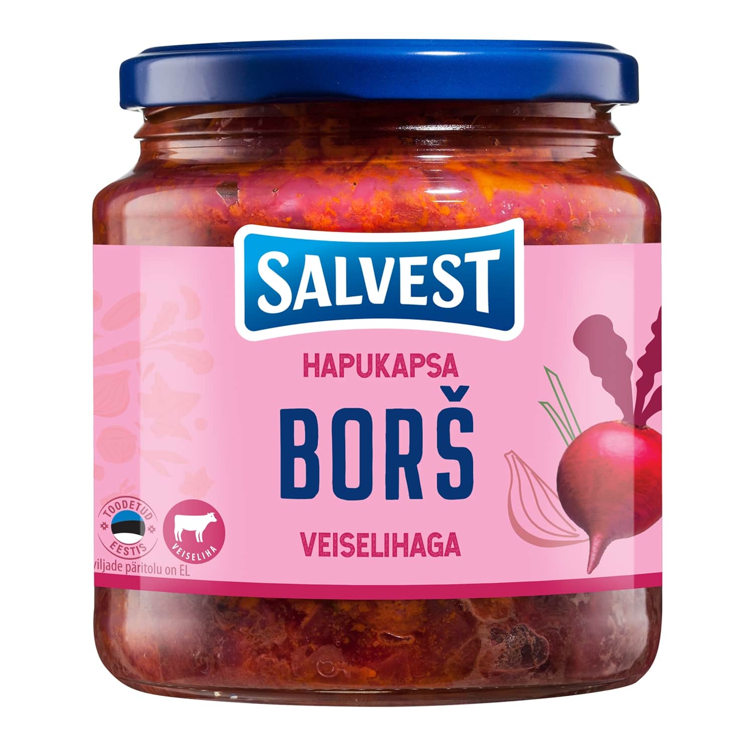 Hapukapsaborš veiselihaga Salvest 530g