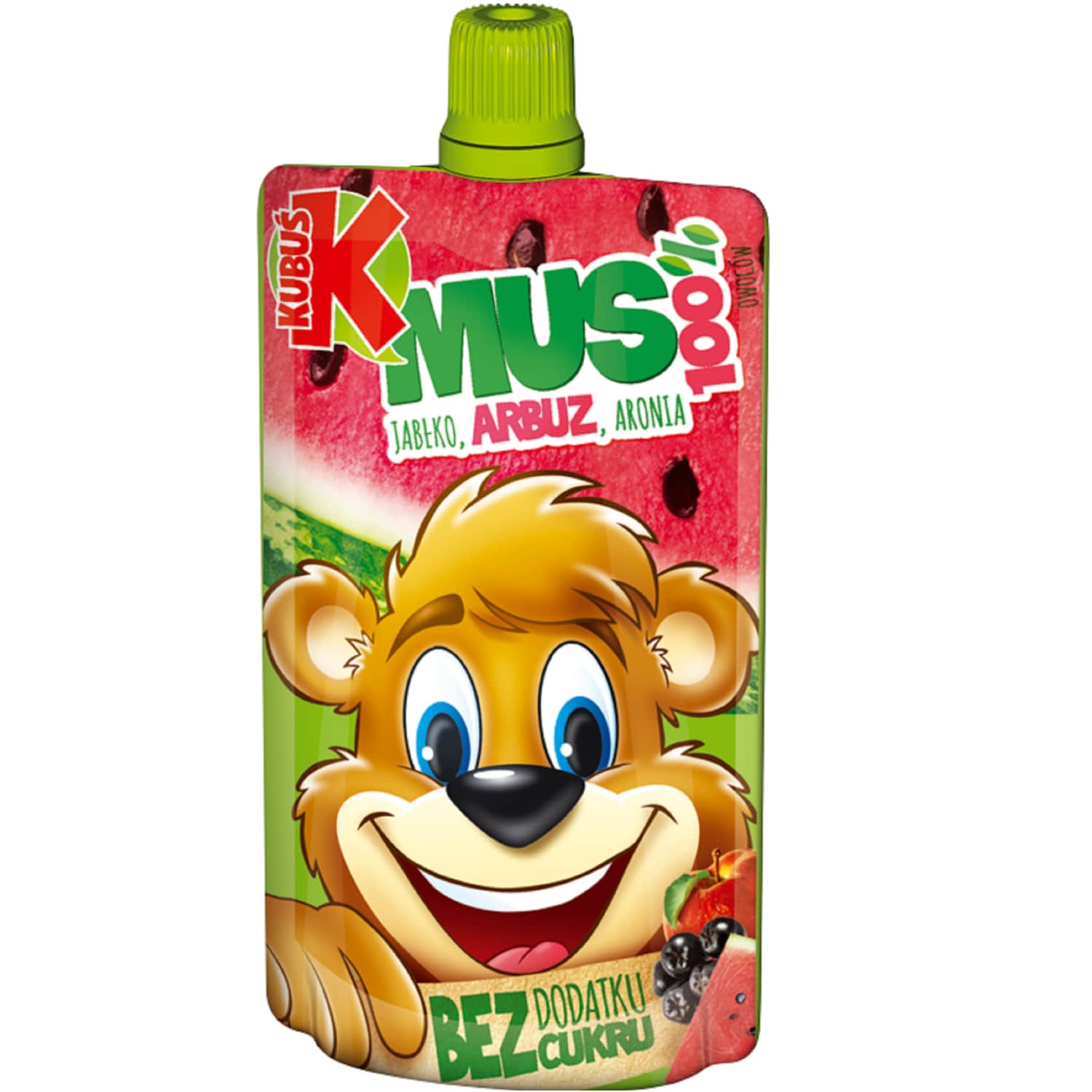 Biezenis Kubuš ābolu-arbūzu 100% 100g