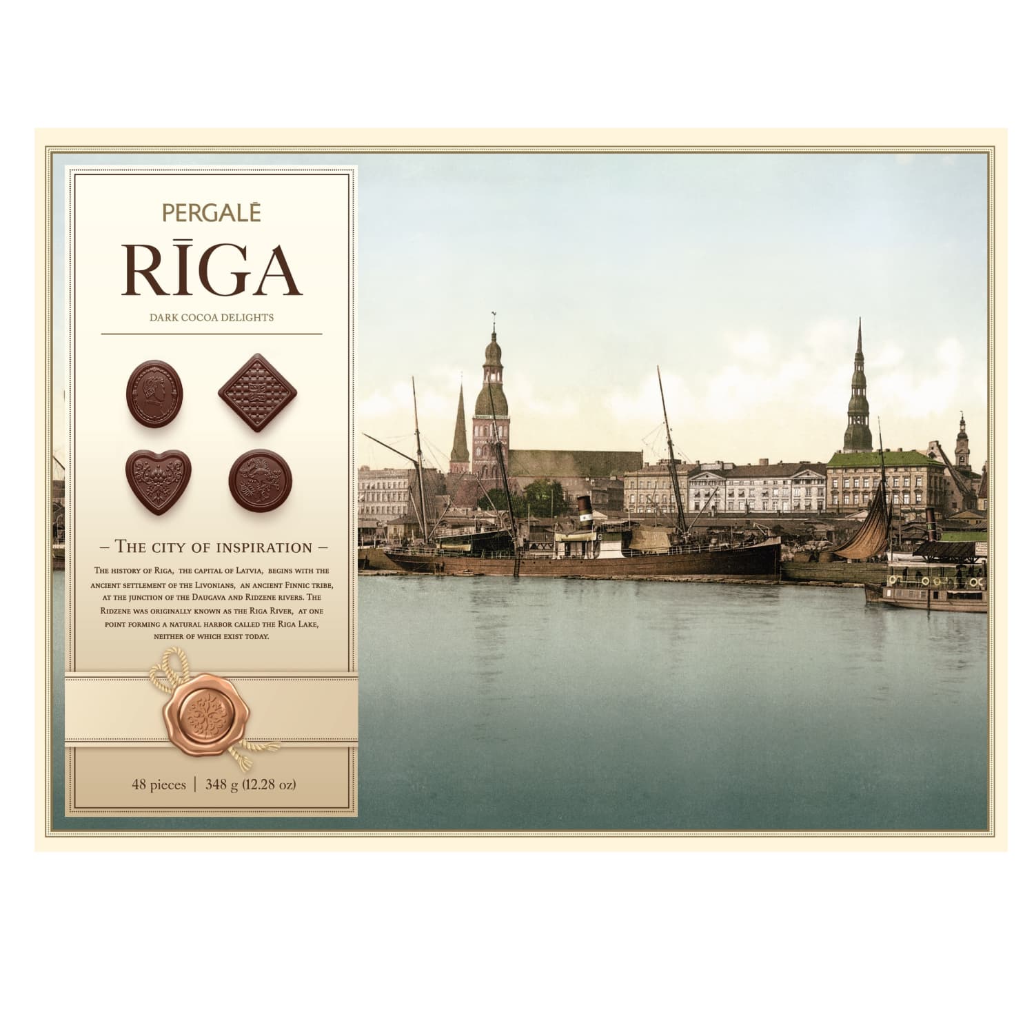 Konfekšu izlase Pergale Riga 348g