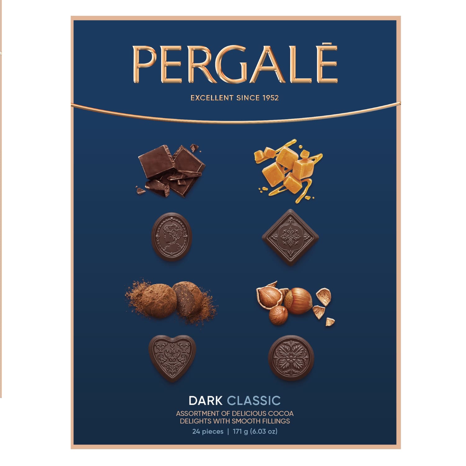 Konfekšu izlase Pergale Dark Classic 171g