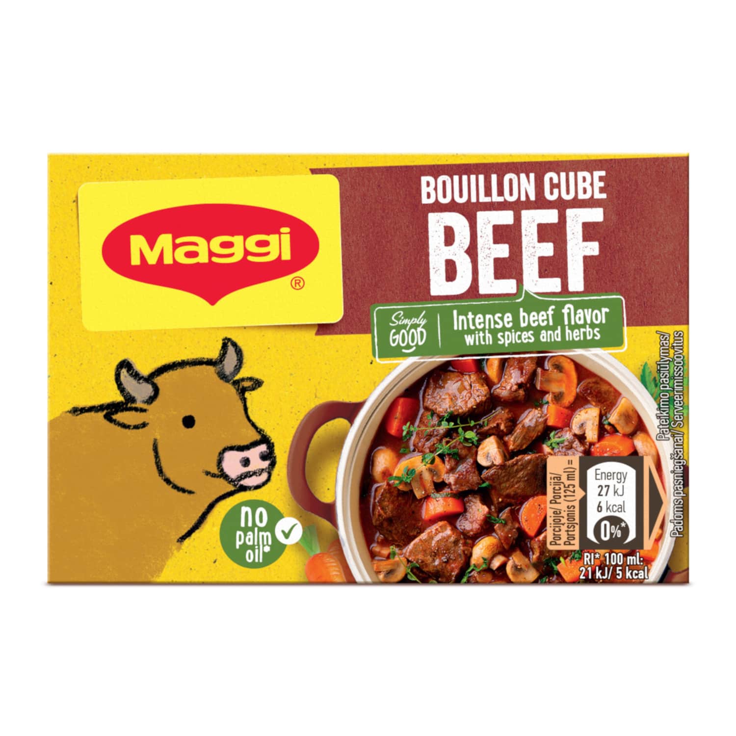 Buljons Maggi liellopu 80g