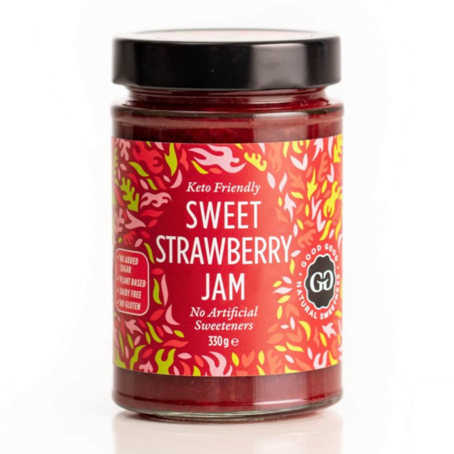 Maasikamoos steviaga magusainetega Good 330g