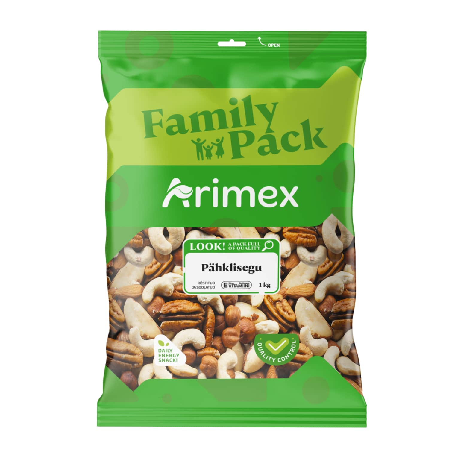 Pähklisegu Arimex 1kg