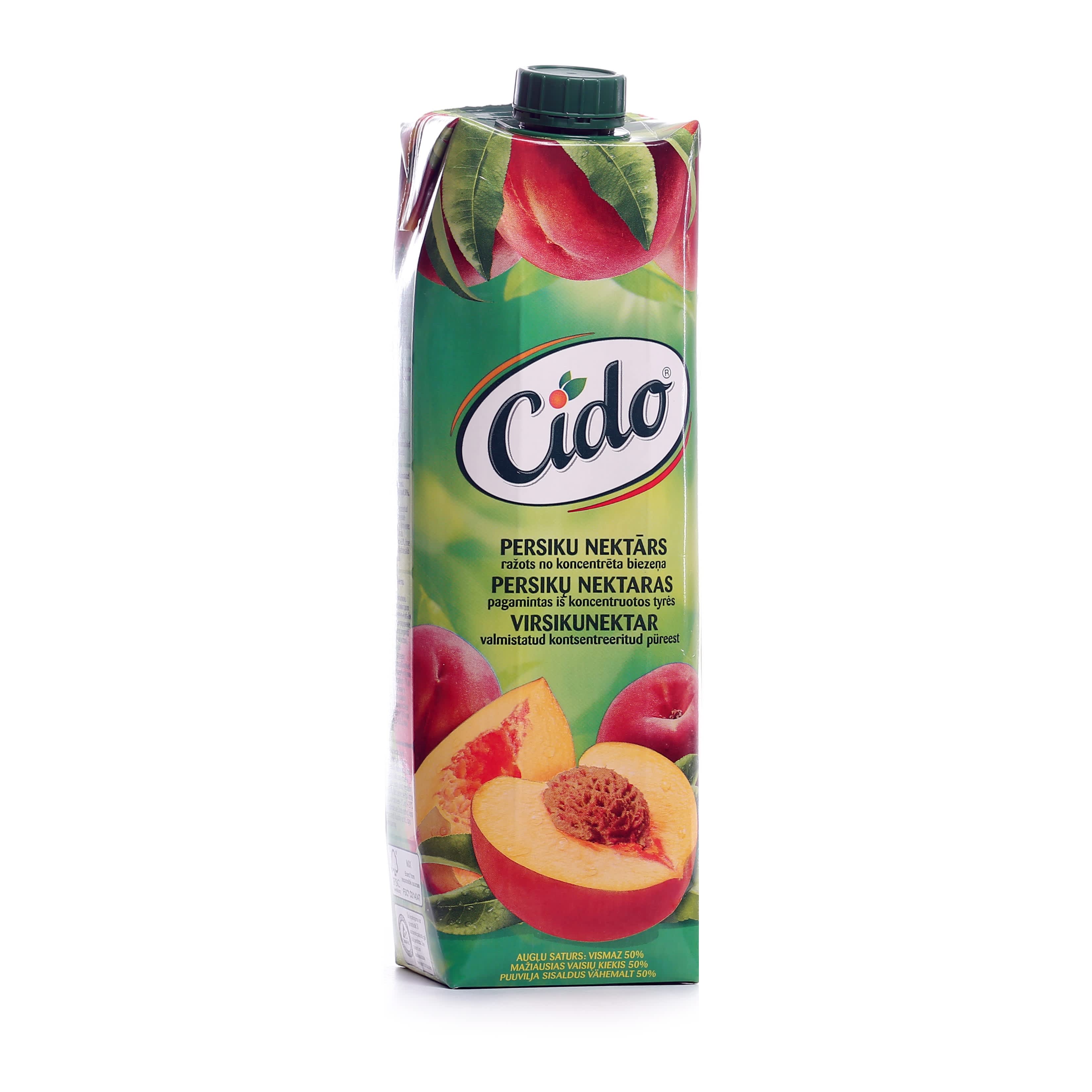 Nektārs Cido persiku 1l