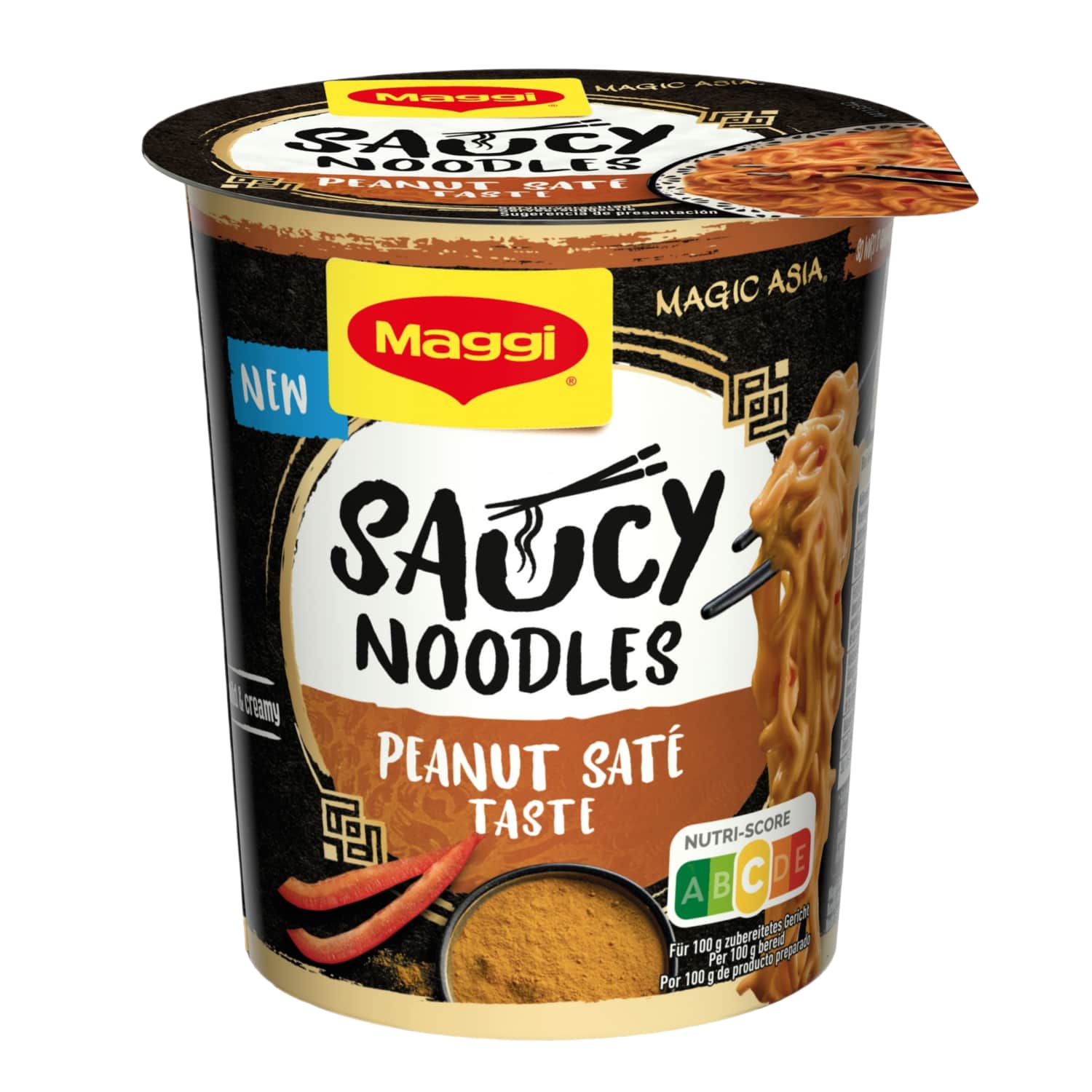 Makaronai su ž. rieš. sk. padažu MAGGI, 75 g