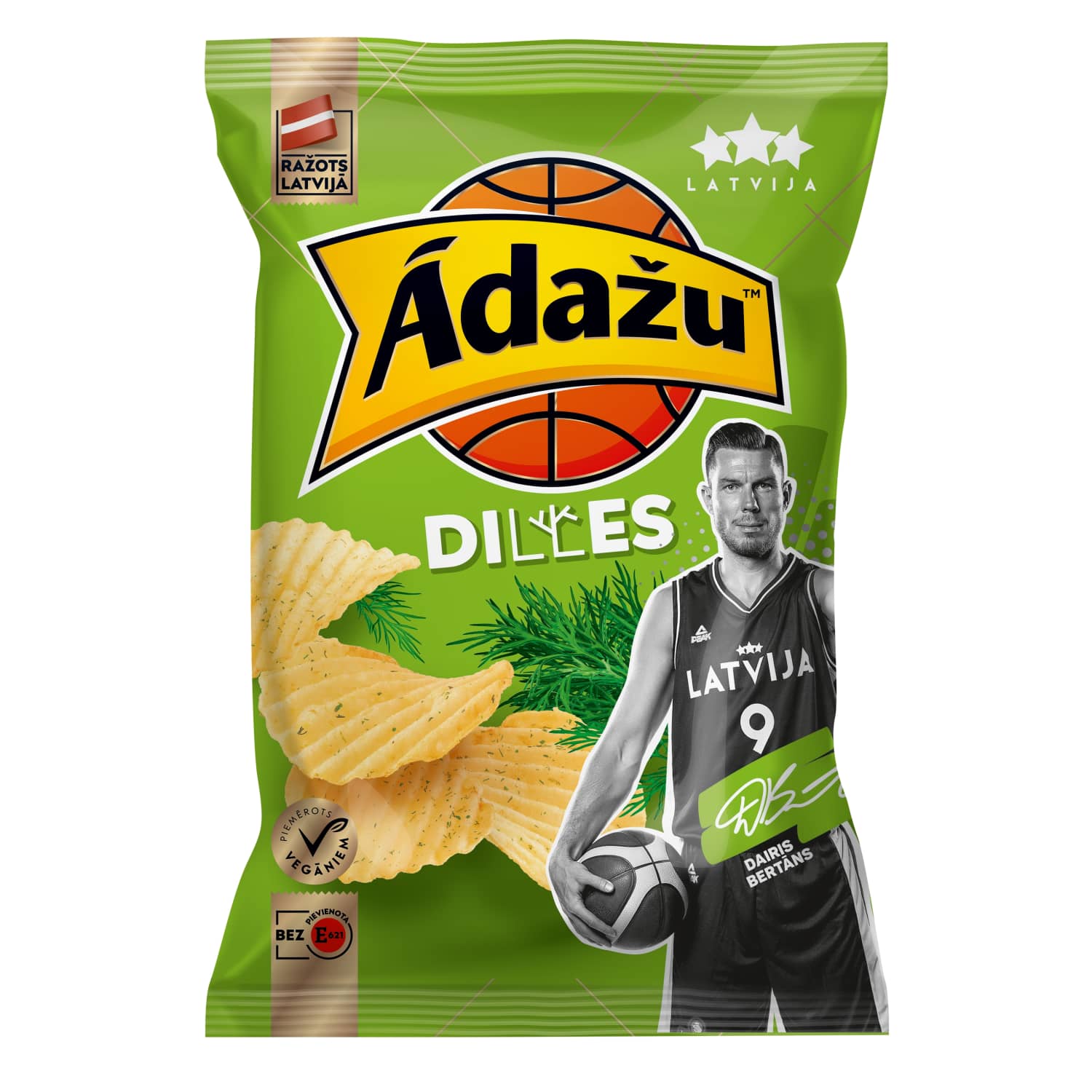 Čipsi Ādažu ar diļļu garšu 130g