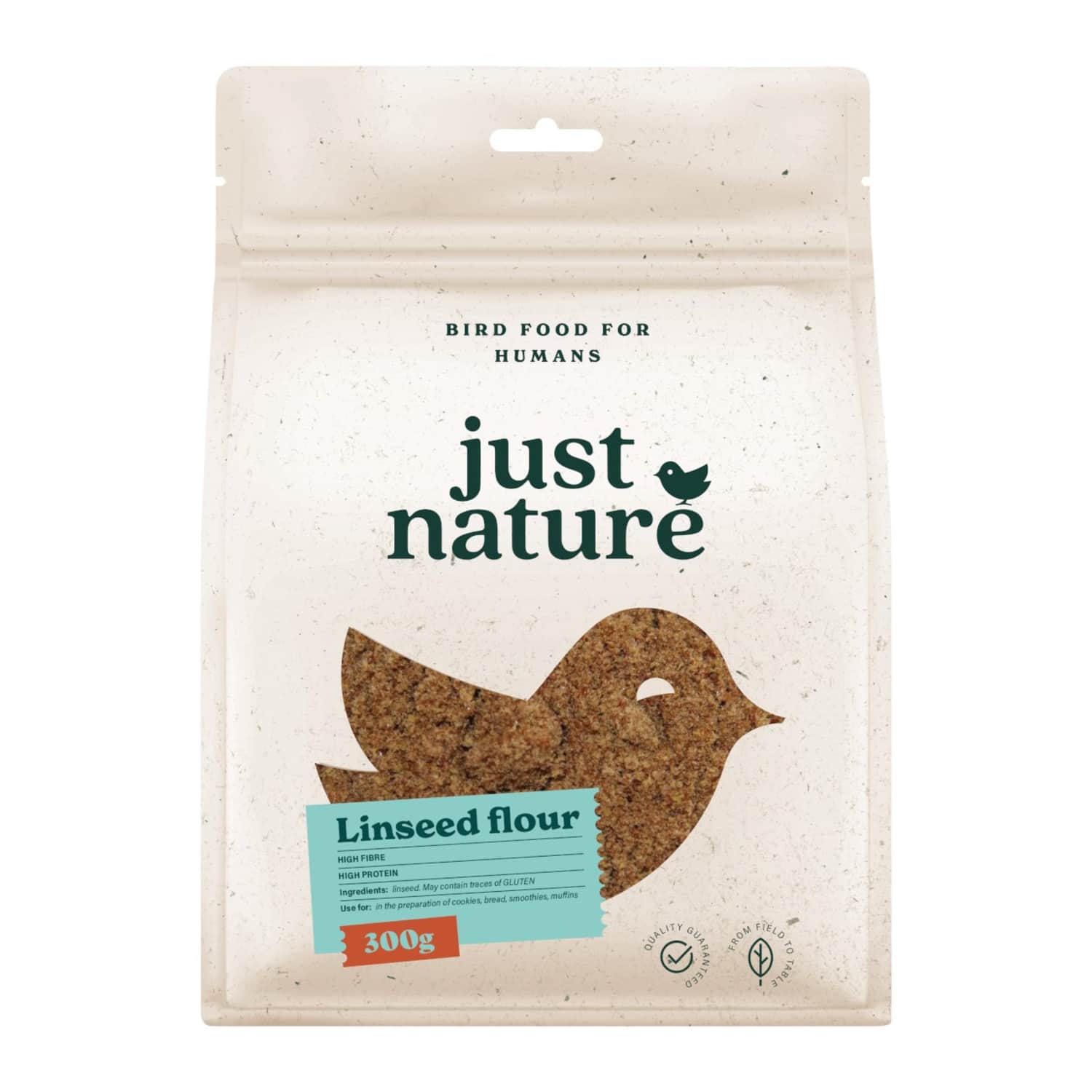 Linsēklu milti Just Nature 300g