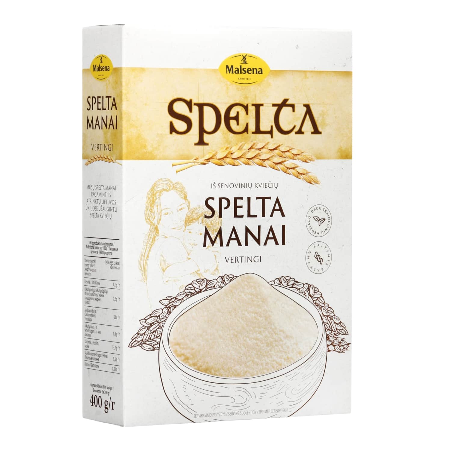 Spelta manai MALSENA, 400 g