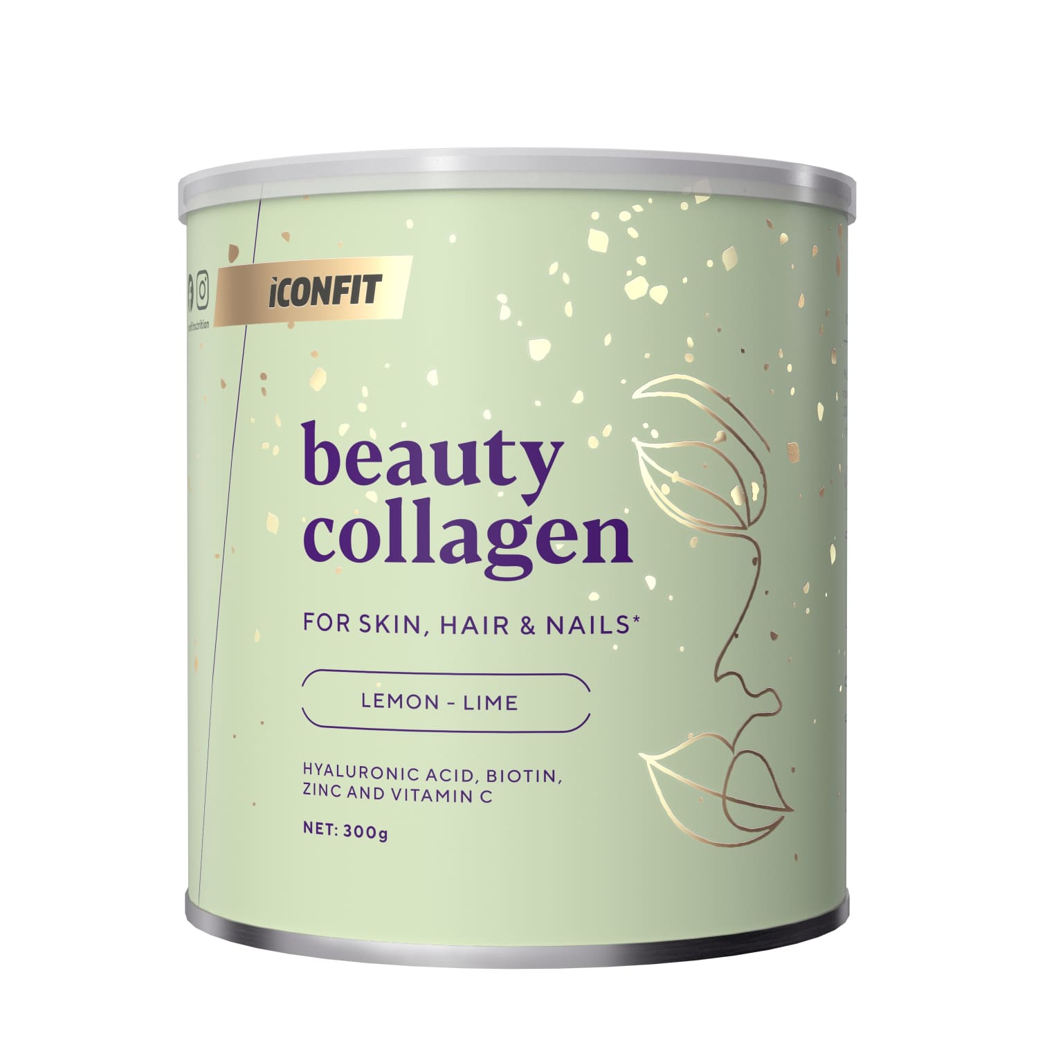 Kolagēns skaist. Iconfit citronu - laima 300g