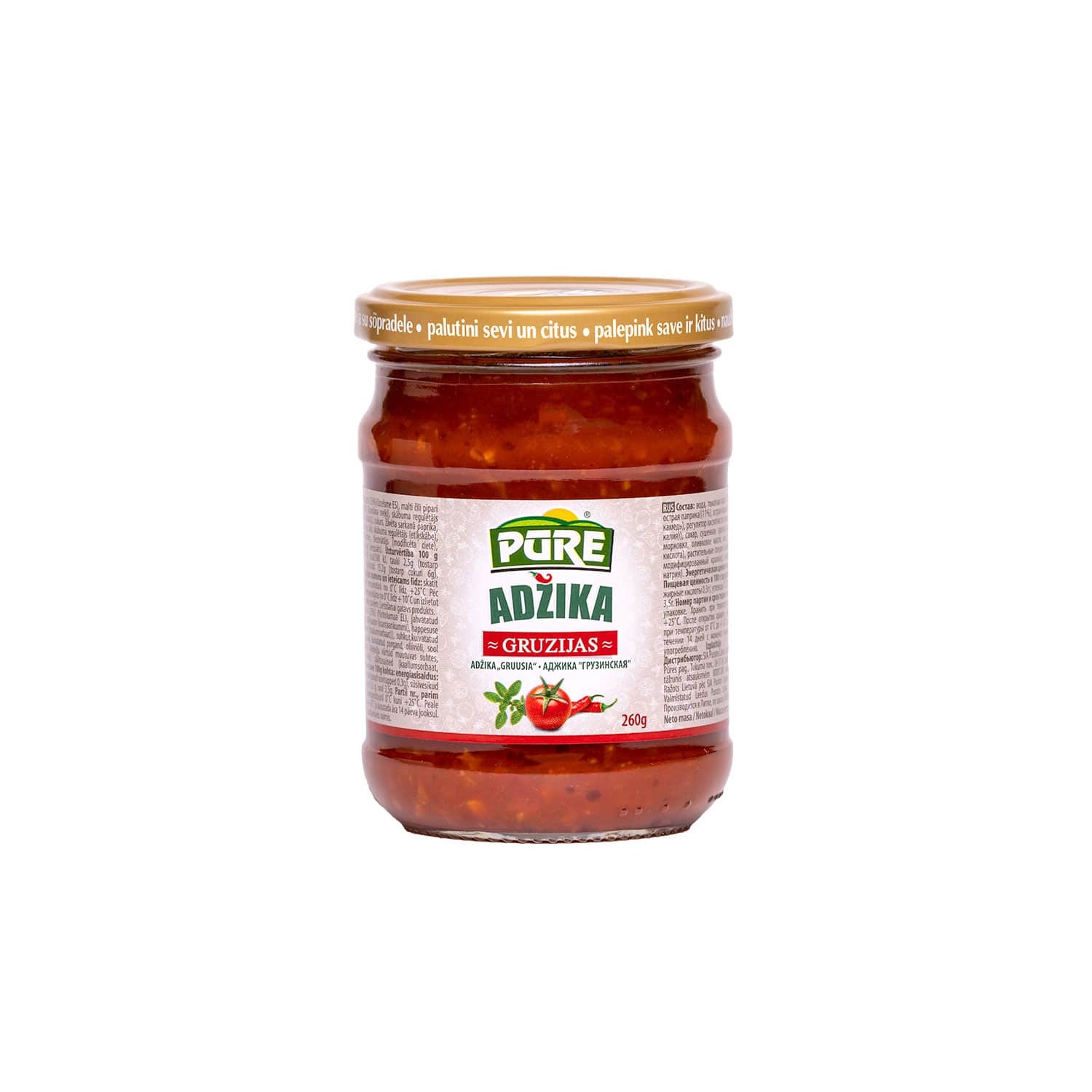 Adžika Pūre Gruzijas 260g