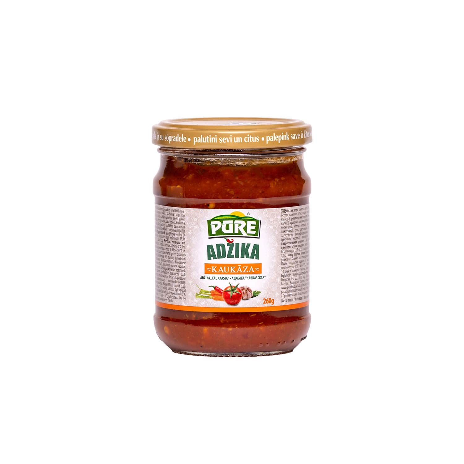 Adžika Pūre Kaukāza 260g