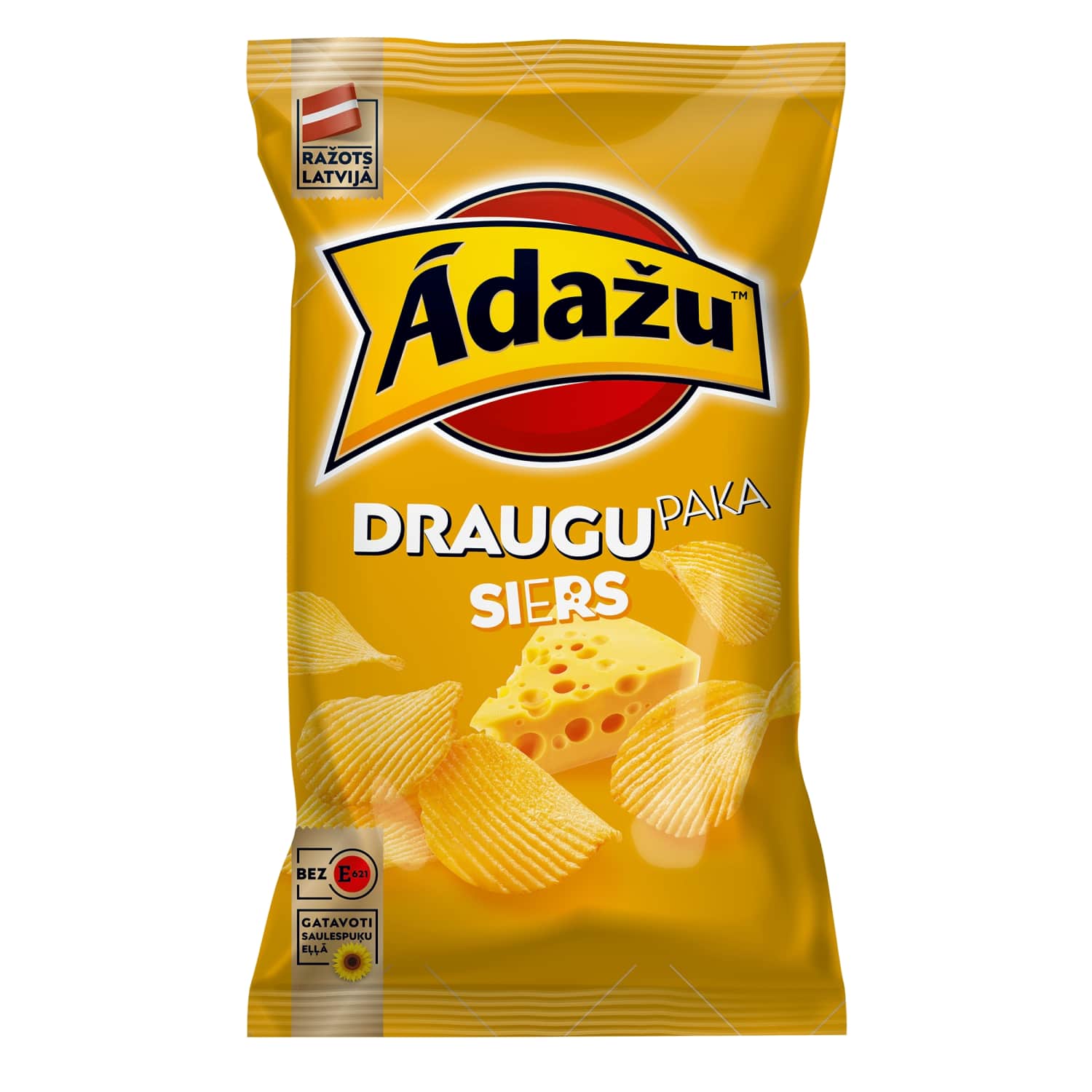 Čipsi Ādažu Draugu paka ar siera garšu 180g