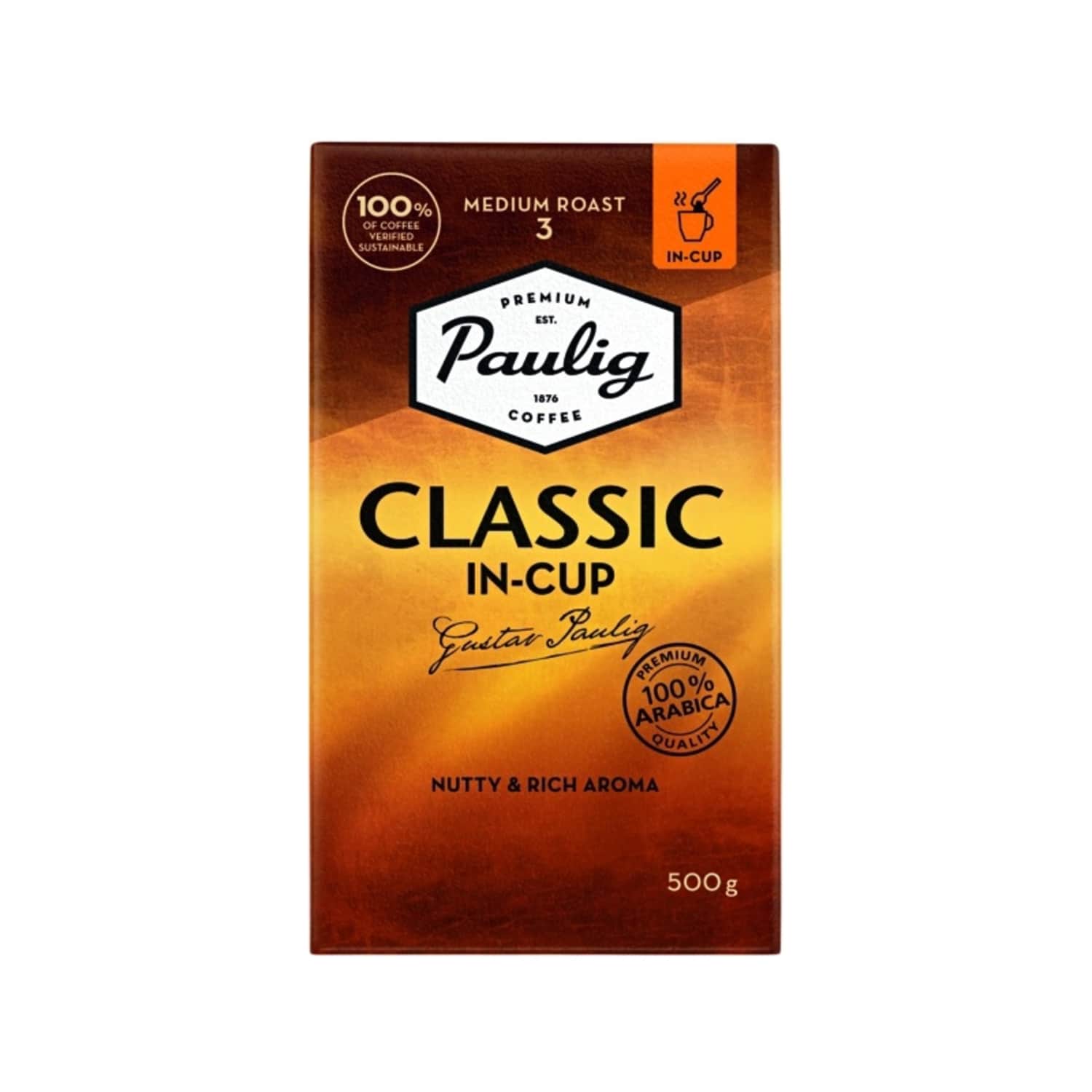 Malta kafija Paulig Classic In Cup 500g