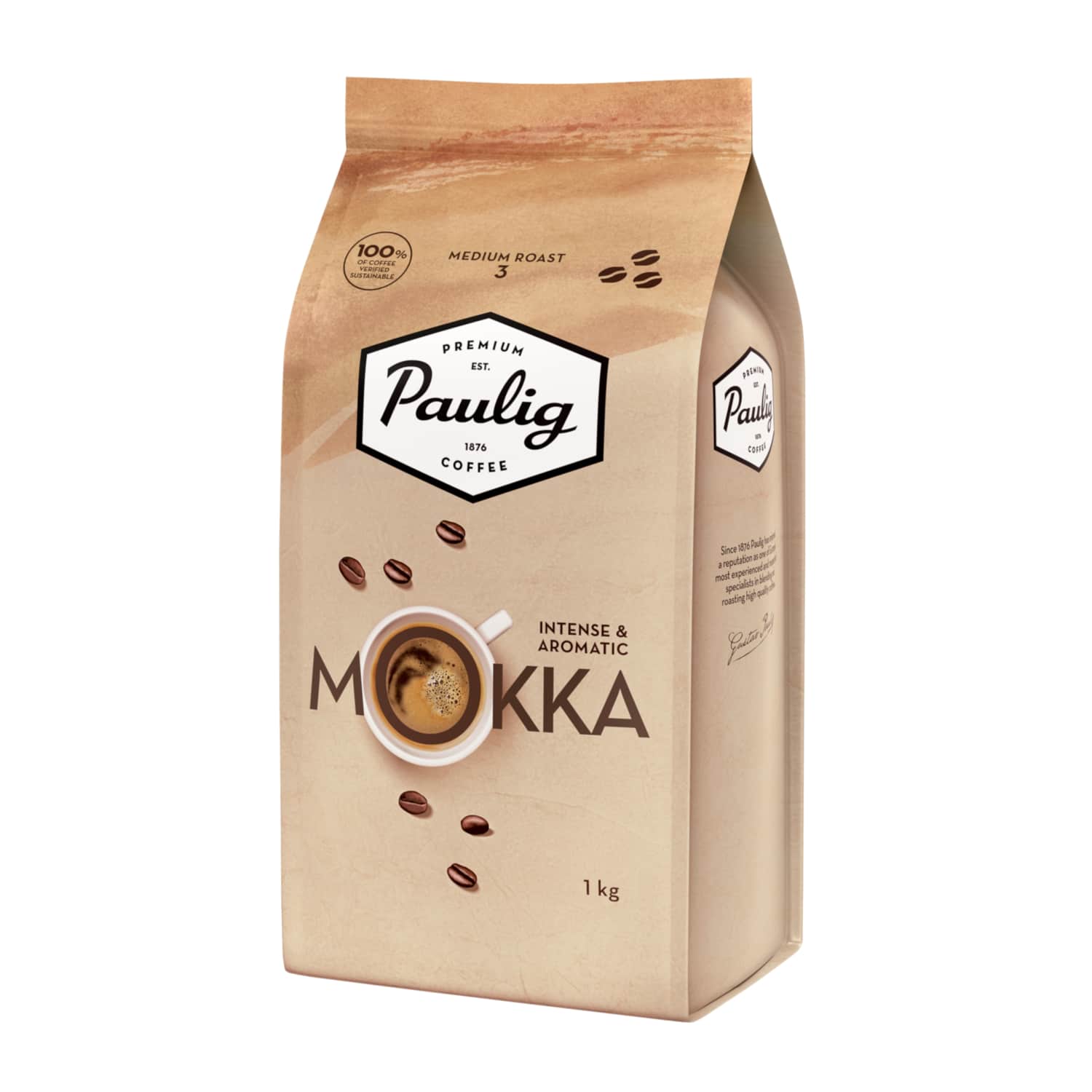 Kafijas pupiņas Paulig Mokka 1kg