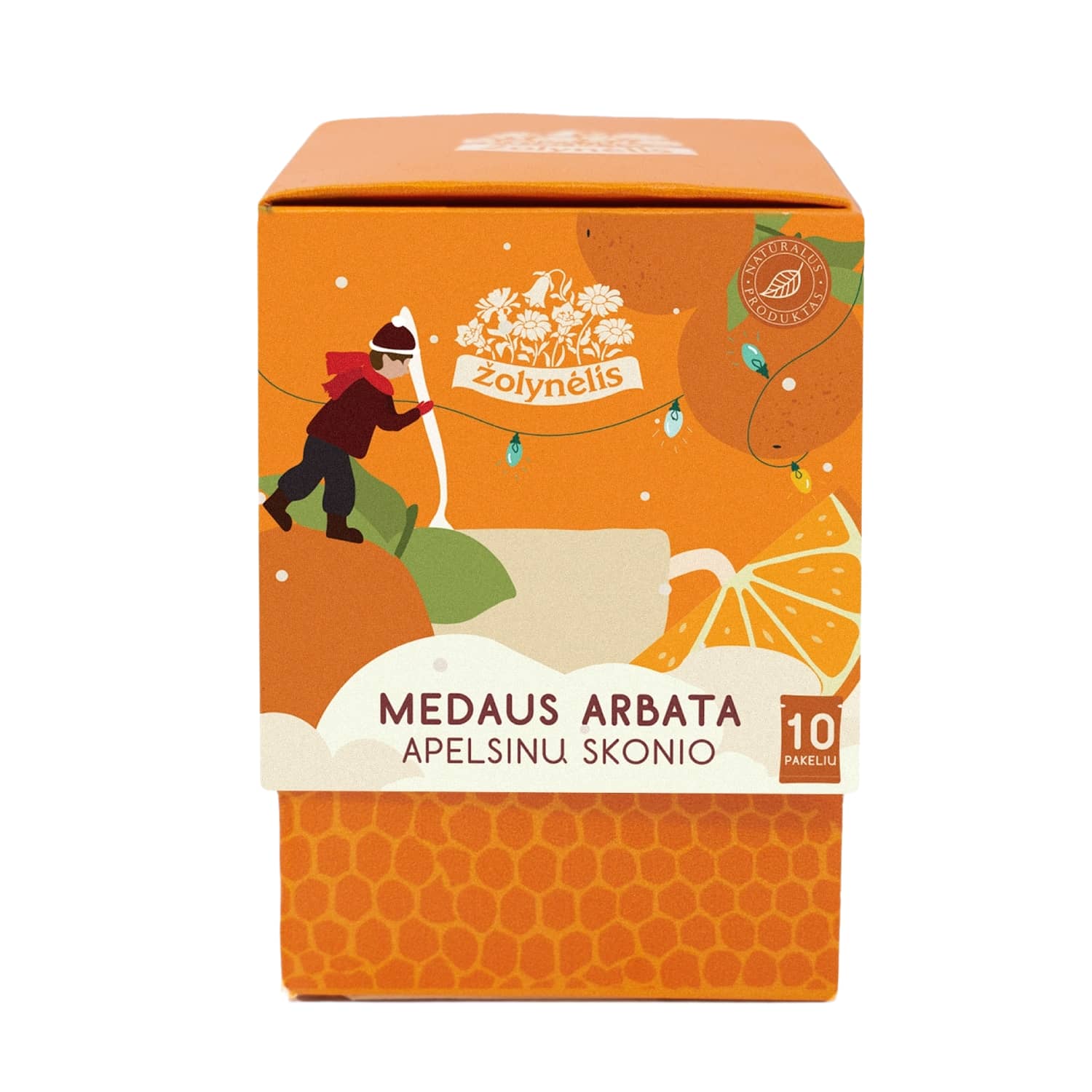 Apelsinų sk. medaus arbata ŽOLYNĖLIS, 100 g