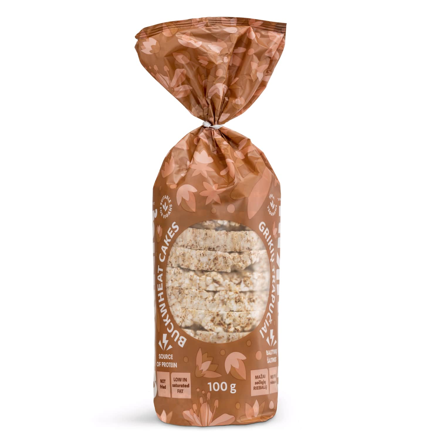 Grikių trapučiai USTUKIŲ MALŪNAS, 100 g