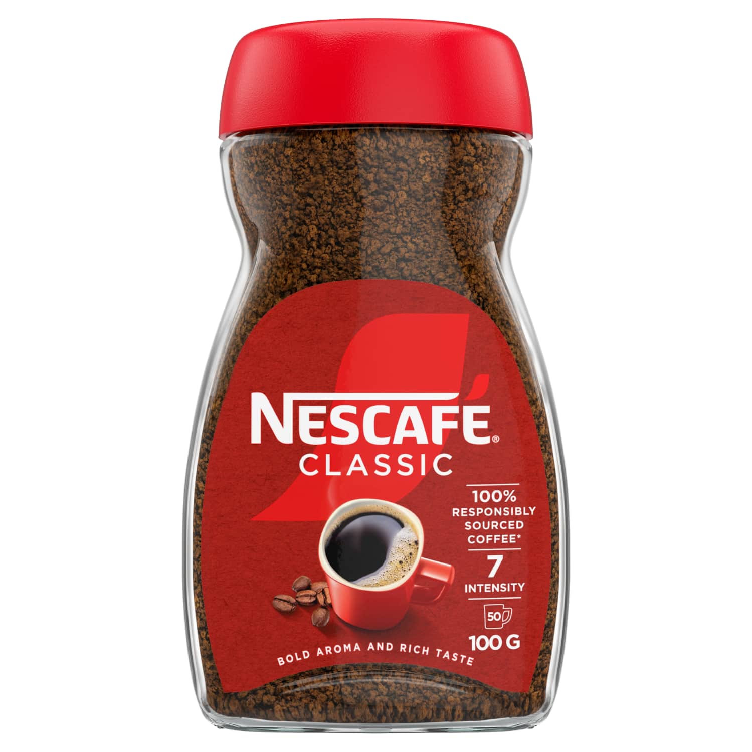 Šķīstošā kafija Nescafe Classic 100g