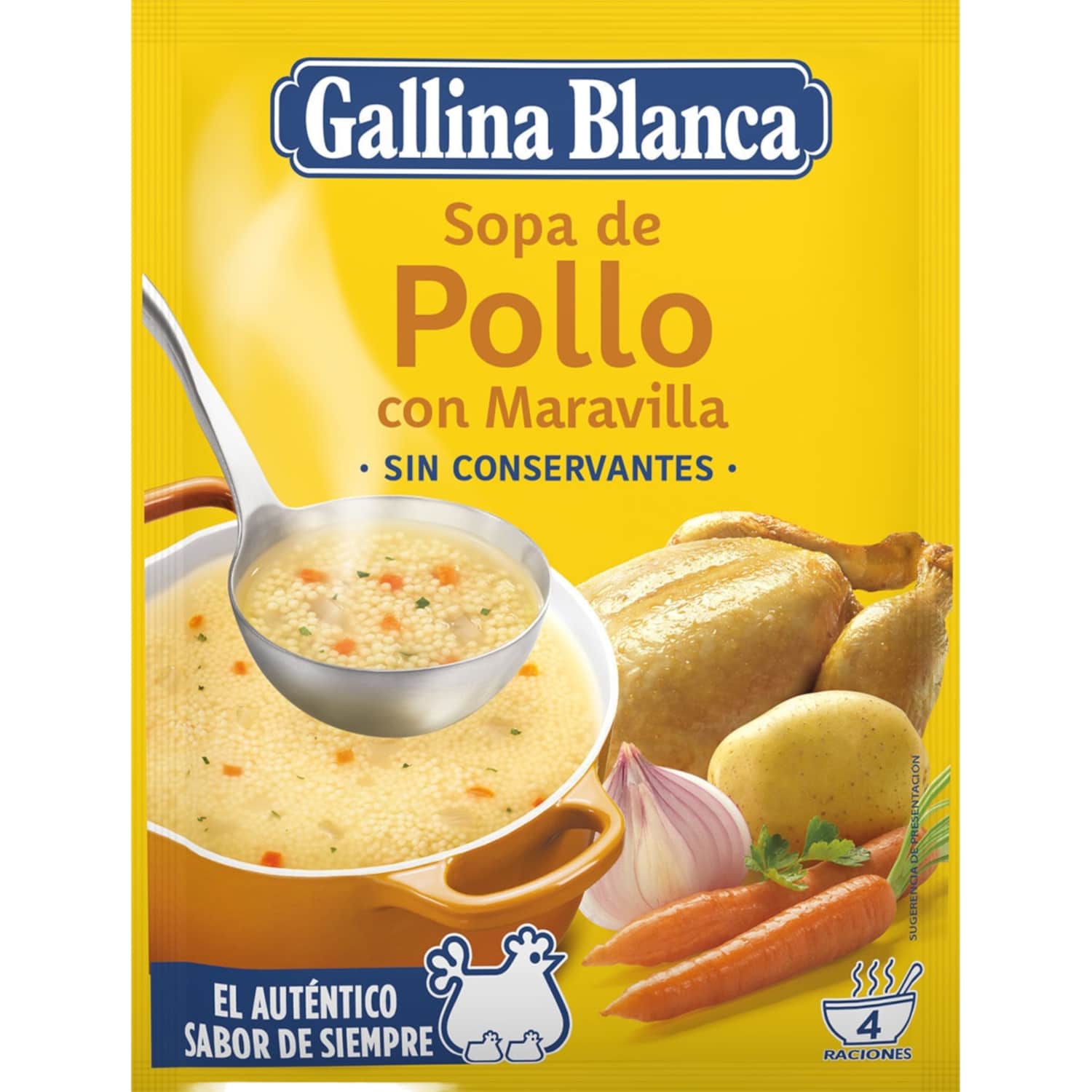 V. zupa Gallina Blanca ar nūd. Maravilla 85g