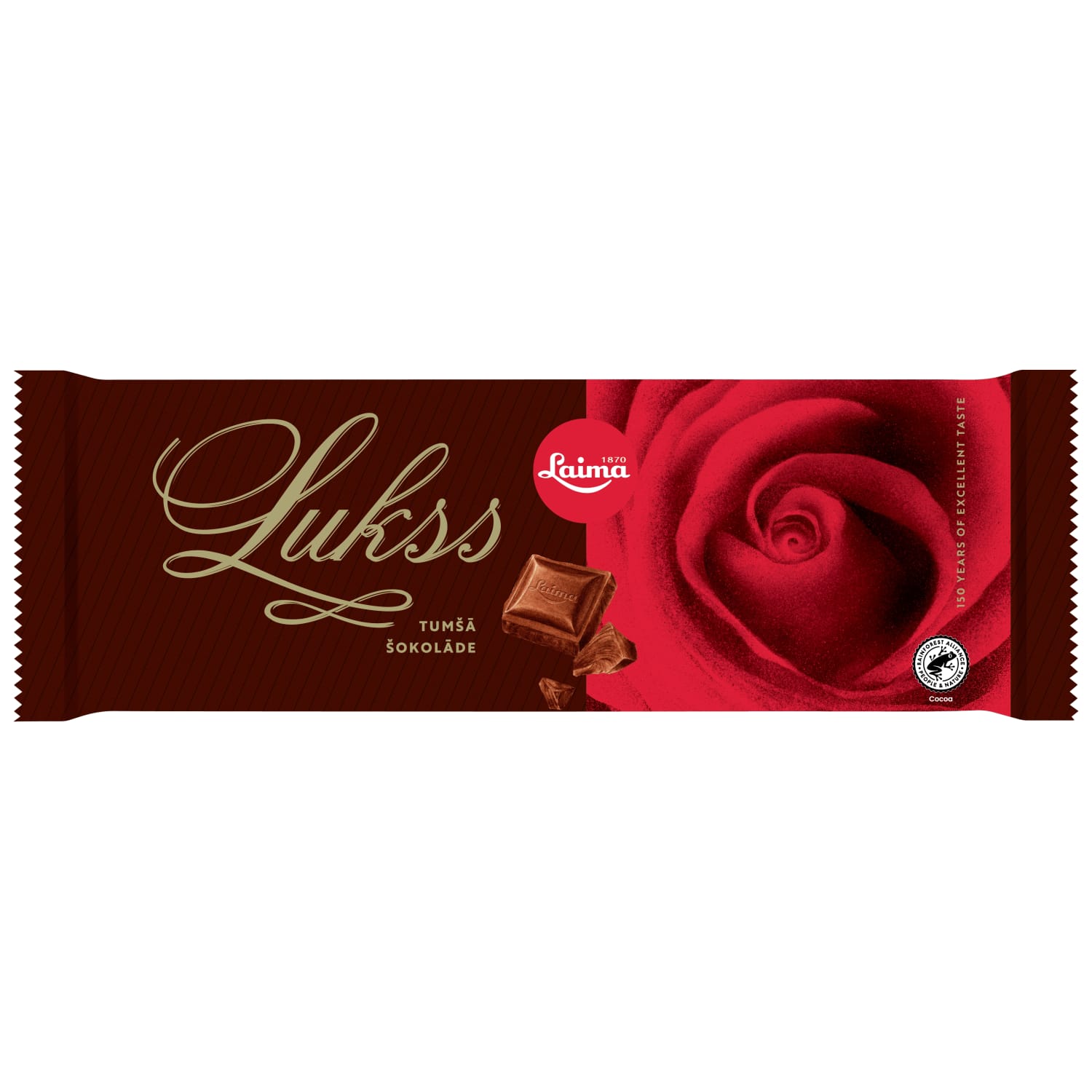 Tumšā šokolāde Laima Lukss 190g