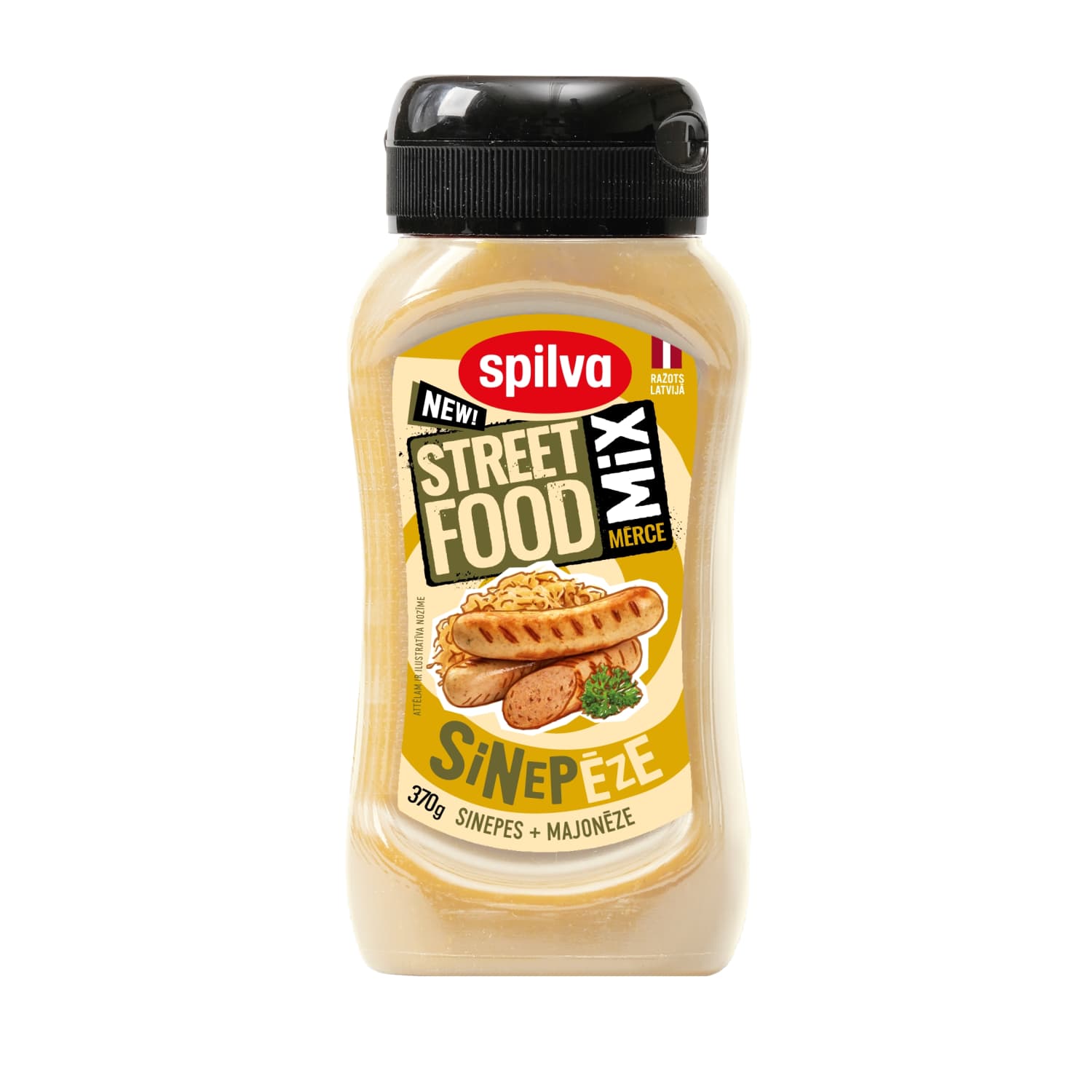 Mērce Spilva Street Food Sinepēze 370g