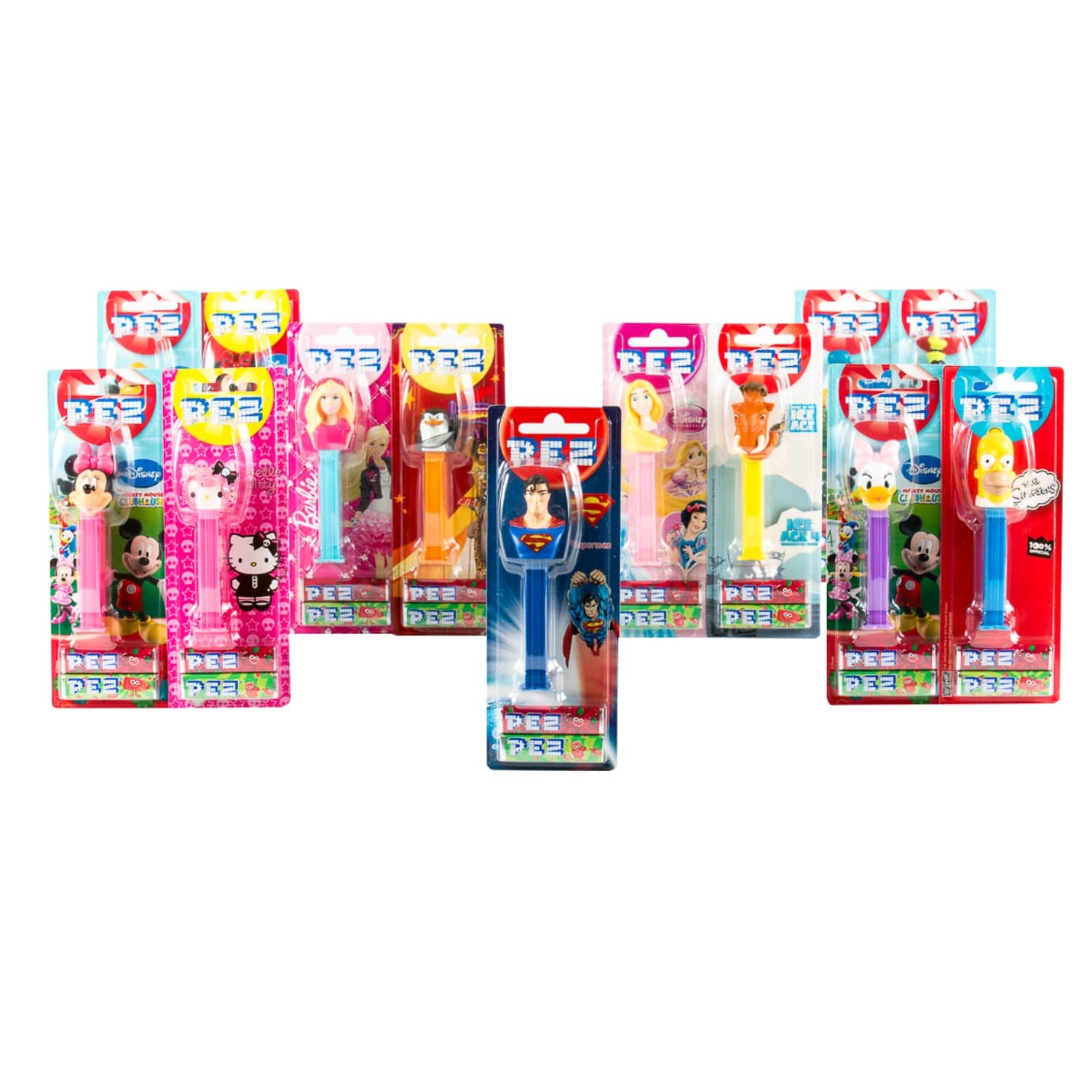 Mänguasi+ 2 täidet (alusel) Pez 17g