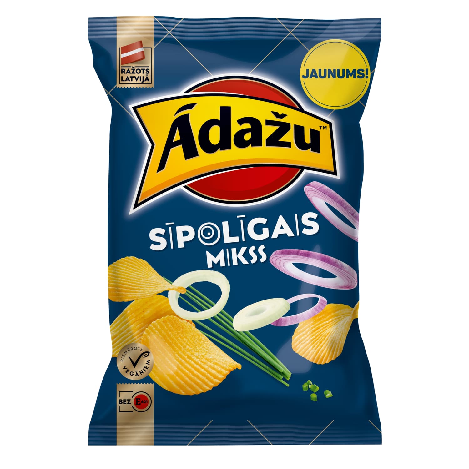 Čipsi Ādažu sīpolu mix 130g