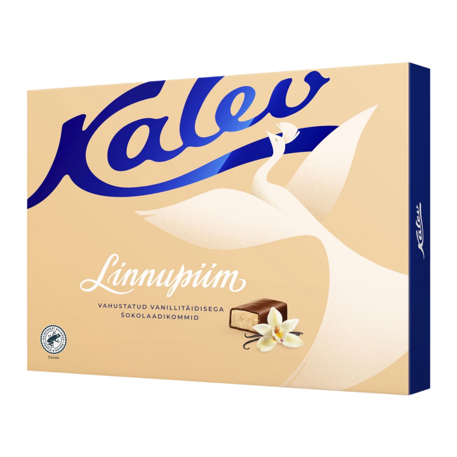 Šokolaadikommid Kalev Linnupiim 136g